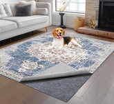 TUOTPE face avant du sous-tapis montrant format 6x9 ft et emballage protecteur