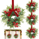 TURNMEON couronne avant emballage montrant finition soignée et couleur festive