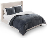 UGG couette vue avant packaging bleu imperial, apporte luxe visuel