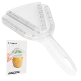 Uinxan ouvre-bocal face avant montrant la forme ergonomique et robustesse