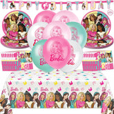Unique Barbie face avant du pack montrant le thème Barbie et le contenu