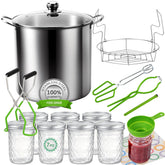 UONMAY casserole 20 quart vue de face montrant kit complet pour conserver en sécurité