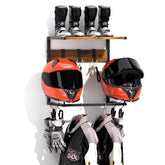 Urban Deco porte-casque face montrant capacité et organisation pratique