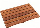 VaeFae tapis de douche face avant montrant design spa et sécurité