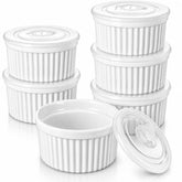 vancasso ramekin face blanc montrant silhouette pratique et service rapide