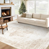VECARF tapis 6x9 vue avant montrant le motif boho et le confort
