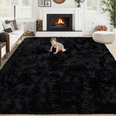 VECARF tapis 8x10 face avant montrant une surface moelleuse et accueillante