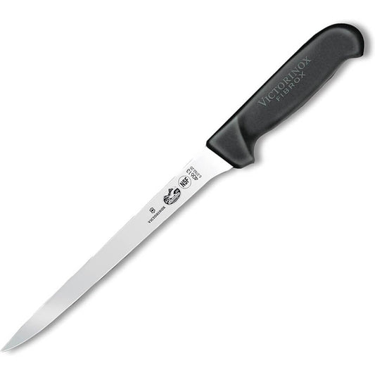 Victorinox couteau à filet 8 pouces vue avant, précision de coupe professionnelle