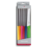 Victorinox vue avant du coffret multicolore pour identification rapide
