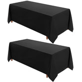 VidaFete nappe rectangulaire vue frontale pour finition élégante