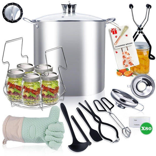 Vigamimn faitout inox 20 QT montrant capacité et robustesse