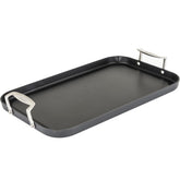 Viking plancha face montrant large surface de cuisson pour repas familiaux