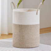 VIPOSCO panier face blanc et marron montrant design élégant et gain de place