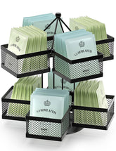 VOGWOLTH carrousel devant montrant 96 sachets, organisation pratique