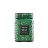 Voluspa bocal face montrant l'esthétique et parfum chaleureux