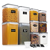 Vtopmart vue avant du lot transparent montrant organisation pratique