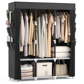 VTRIN armoire portable face ouverte montrant rangement organisé