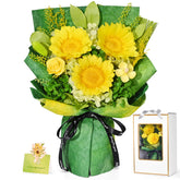 Waipfaru coffret avant montrant bouquet prêt à offrir et élégance