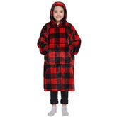 Waitu vue avant du sweat-surcouverture montrant chaleur et confort