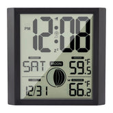 Warminn horloge face grand écran pour lecture facile
