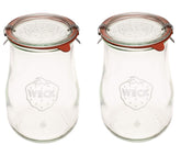 Weck bocaux tulip face avant montrant design élégant et capacité 1,5 L