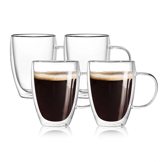 Wells tasse devant emballage montrant lot de 4 et élégance pratique