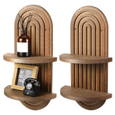 Wenqik étagères visage packaging boho montre style décor chaleureux