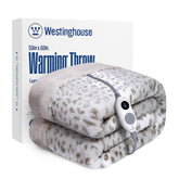 Westinghouse face avant du plaid léopard gris montrant confort et design