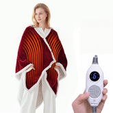Westinghouse poncho chauffant rouge montré de face pour confort instantané