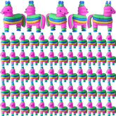 Weysat mini piñata âne vue de face pour décoration festive colorée