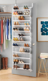 Whitmor vue de face accroché à la porte, organisation maximale