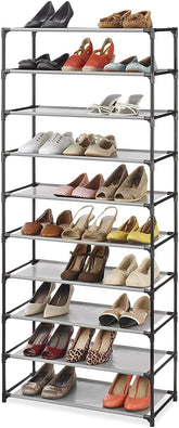 Whitmor Spacemaker vue avant montrant 10 niveaux et organisation optimale