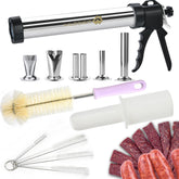 WILDDIGIT vue avant du pistolet en acier inoxydable, robustesse garantie