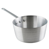 Winco casserole conique face montrant forme et capacité pour cuisson précise