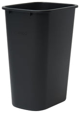 Winco corbeille vue de face montrant design noir robuste et grande capacité