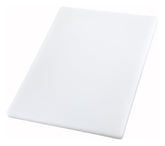 Winco planche face avant blanche montrant surface lisse et robustesse