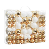 Wironlst coffret 87 boules or montrant contenu et praticité pour rangement