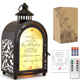 WOODEXPE lanterne devant coffret cadeau, présentation élégante et prête à offrir