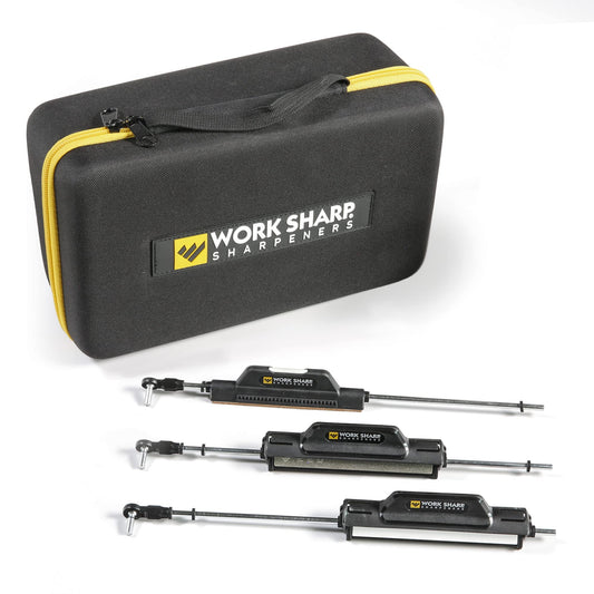 Work Sharp kit boitier recto avec protection moulée facilitant le transport