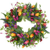 WreathDream couronne face porte pour accueil chaleureux