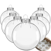 Wtpncil boîte de 12 ornements en verre, rangement sûr et pratique