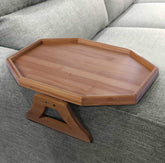 Xchouxer plateau face avant montrant surface stable et rangement pratique