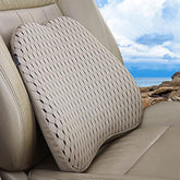 XINJUN coussin face avant montrant design beige et confort