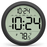 XUANZIT horloge murale face avant lisibilité accrue