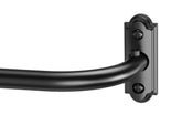 YaFex face avant de la tringle montrant la finition noire, design moderne