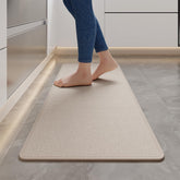 YDKGL tapis recto beige montrant design et protection du sol