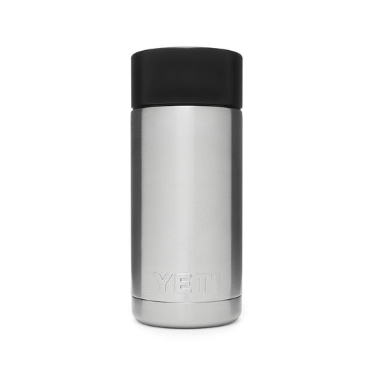 YETI Rambler vue avant montrant finition et portabilité pour transport quotidien