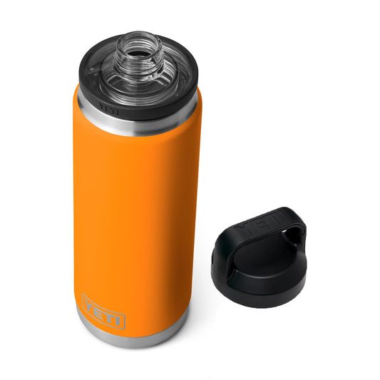 YETI Rambler face King Crab montrant finition colorée et durabilité