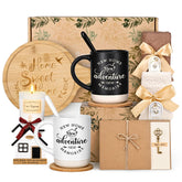 YHRJWN coffret ouvert montrant chaque pièce et prêt à offrir