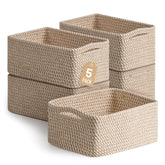 Yilobi lot de 5 face avant sur étagère, rangement ordonné